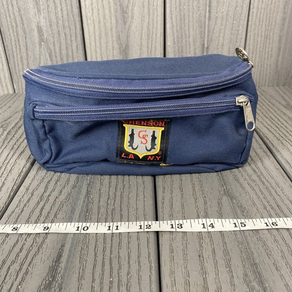 Chenson 3 Zipper Adjustable Nylon Strap Fanny Pack - Picture 1 of 6